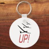 MAAR! Glider Sailplane Sleutelhanger (Voorkant)