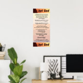 maar God Poster Twee (Thuiskantoor)