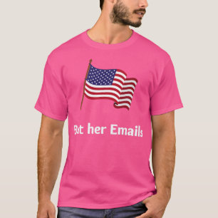 Maar haar Emails shirt met zonnebrillen