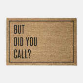 Maar heb je Doormat gebeld? Deurmat (Voorkant)