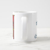 Maar het vuur is zo heerlijk extra grote beker (Achterkant)