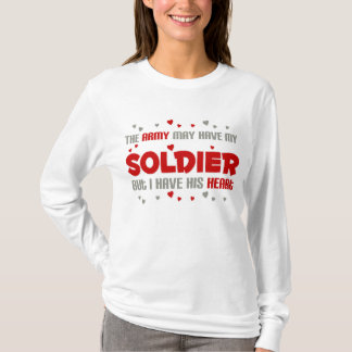 Maar ik heb zijn hart - Leger T-shirt