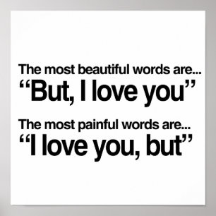 MAAR IK HOU VAN JE POSTER