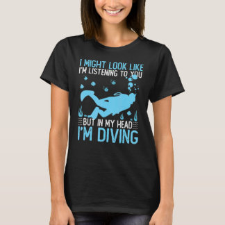 Maar in mijn hoofd duik ik ik onderwater naar het  t-shirt