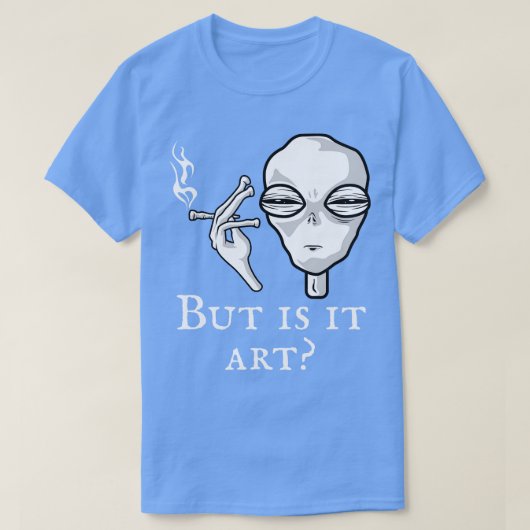 Maar is het kunst grappig roken kunst liefhebber c t-shirt (Design voorkant)