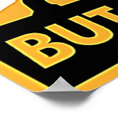 Maar je ging dood poster (Hoek)