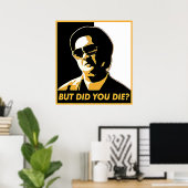 Maar je ging dood poster (Thuiskantoor)