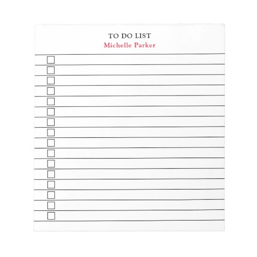 MAAR MAAR MATIG, modern, gelaagd papier Notitieblok (Voorkant)