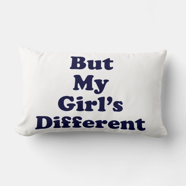 Maar mijn meisje is anders kussen (Voorkant)