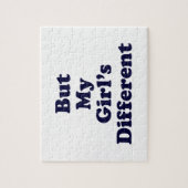 Maar mijn meisje is anders legpuzzel (Verticaal)