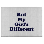 Maar mijn meisje is anders snijplank (Voorkant)