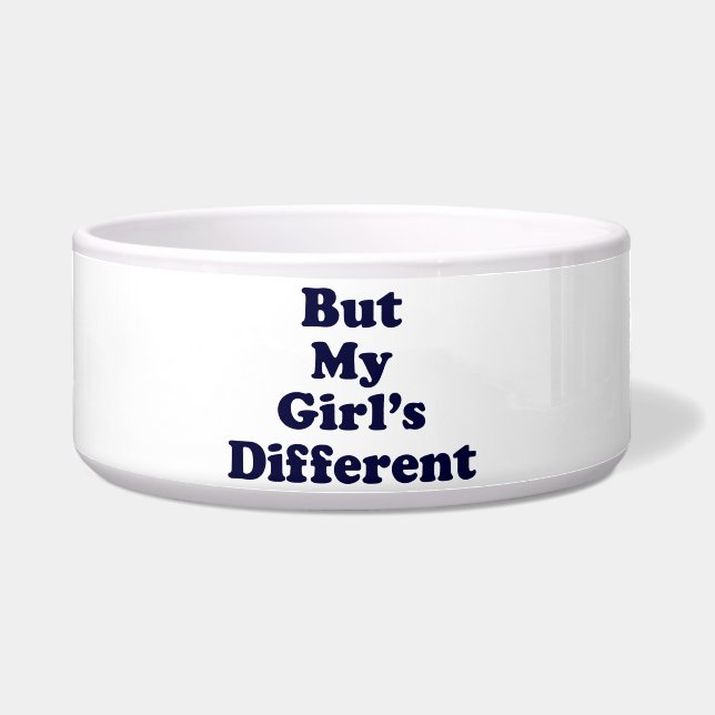 Maar mijn meisje is anders voerbakje (Voorkant)