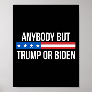 Maar Trump of Biden - Poster