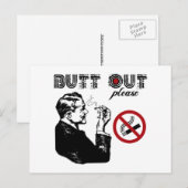 Maar uit. Gelieve Briefkaart (Voorkant / Achterkant)