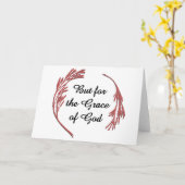 Maar voor de Grace van God Kaart (Gele Bloem)