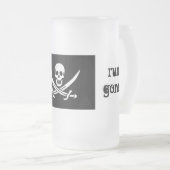 maar waarom is de rum weg ? matglas bierpul (Voorkant rechts)