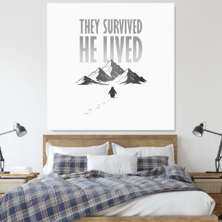 Maar Waarom Nihilistische Pinguïn Motivatie Canvas Afdruk