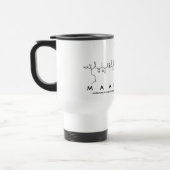 Maariyah nom peptide mug (Gauche)