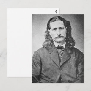 Maarschalk Wild Bill Hickok Old West Pistolero Briefkaart