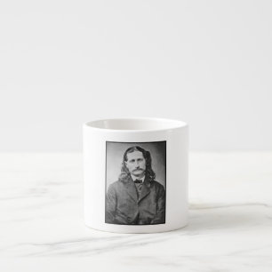 Maarschalk Wild Bill Hickok Old West Pistoolheld Espresso Kop