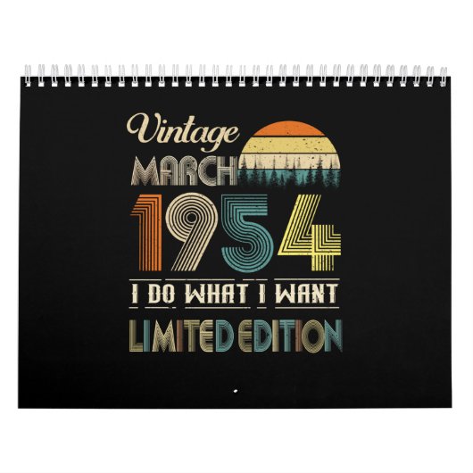  maart 1954 Wat ik wil Limited Edition Kalender (Hoes)