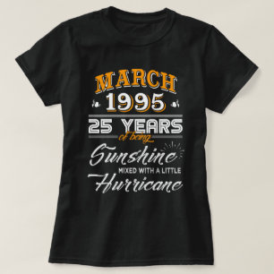 Maart 1995 - 25 jaar Huwelijkscadeaus T-shirt