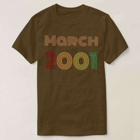 Maart 2001  ontwerp t-shirt (Design voorkant)