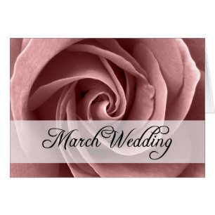 Maart bruiloft : roos van het seizoen :