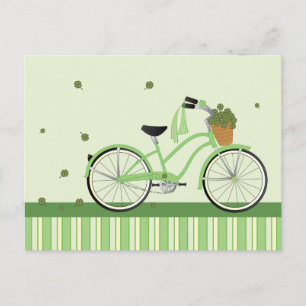Maart-fiets Briefkaart