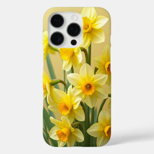 Maart Geboorte Bloem Daffodils iPhone geval 16 Pro Hoesje