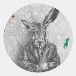 Maart Hare Sticker Alice in Wonderland Sticker