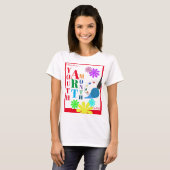 Maart is Jeugd Kunst Maand T-shirt (Voorkant volledig)