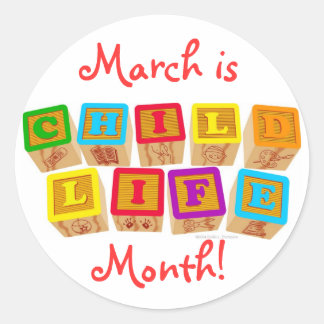 Maart is maand van het kinderleven! stickers