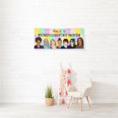 Maart is maand vrouwengeschiedenis spandoek (Insitu)