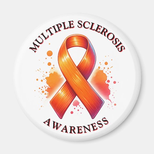 Maart is Multiple Sclerose MS Bewustzijnsmaand Magneet (Voorkant)