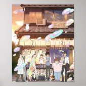 Maart komt in een soort leeuw poster (Voorkant)