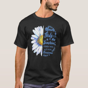 Maart-meisjes zijn zonneschijn gemengd kleine orka t-shirt