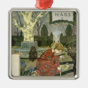 Maart Metalen Ornament