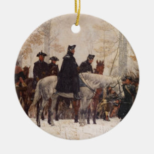 Maart naar Valley Forge - William Trego (1883) Keramisch Ornament