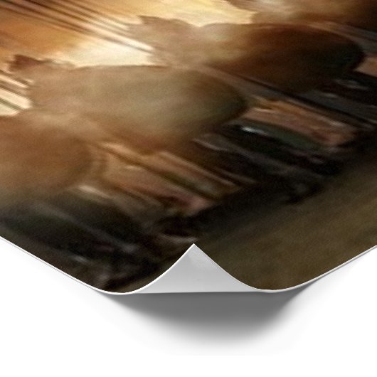 Maart van de Griekse Phalanx Poster (Hoek)