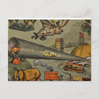 Maart van het intellect briefkaart