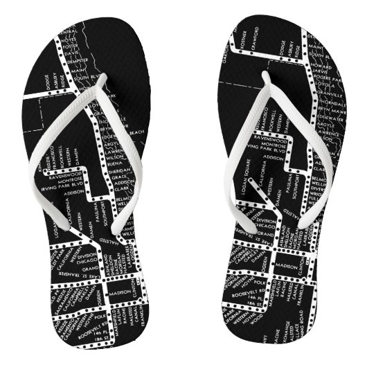 Maart van het  treinsysteem voor subtrajecten van  teenslippers (Voetbed)