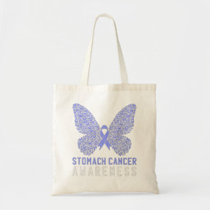 Maart voor kankerbestrijding Periwinkle Ribbon Tote Bag