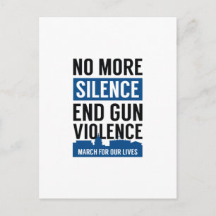 Maart voor ons leven briefkaart