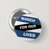 Maart voor onze Lives Activism Button (Voorkant /achterkant)