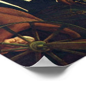 Maarten van Heemskerck - Portret van een vrouw Poster (Hoek)