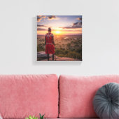 Maasai artwork canvas (Insitu (Woonkamer))