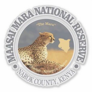 Maasai Mara NR Sticker