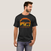 Maasai Mara Safari Elephant Lion Kenya Safari T-Sh T-shirt (Voorkant volledig)