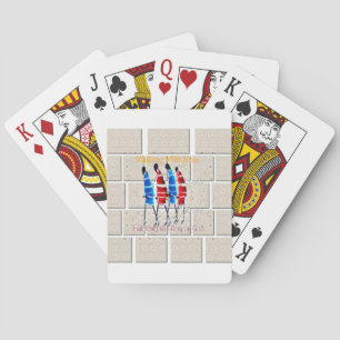 Maasai Morans Christelijke Kunstprint Pokerkaarten
